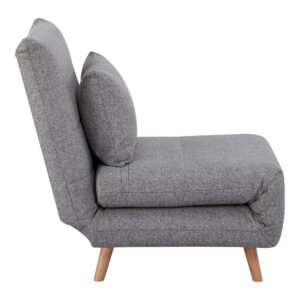 Marlow Sovesofa, grå, natur ben, HN1070 - Billede 4