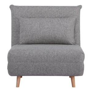 Marlow Sovesofa, grå, natur ben, HN1070