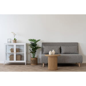 Marlow 2 Personers Sovesofa, grå, natur ben, HN1070 - Billede 6