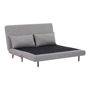 Marlow 2 Personers Sovesofa, grå, natur ben, HN1070 - Billede 3