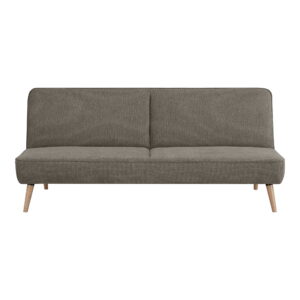 Swan Sovesofa, brun, natur ben, HN1080