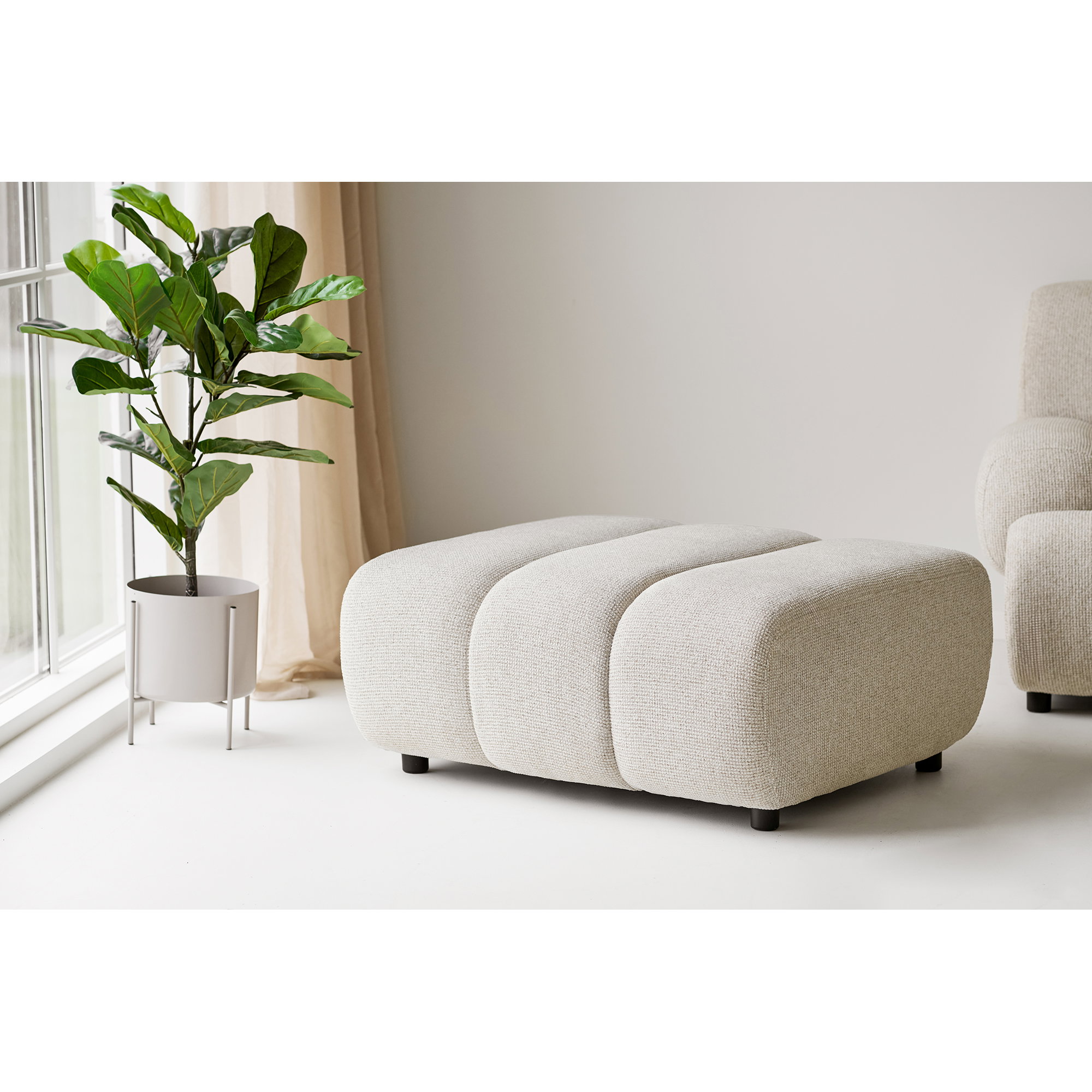 Taza Puf Modul, sand, HN1422 - Billede 2
