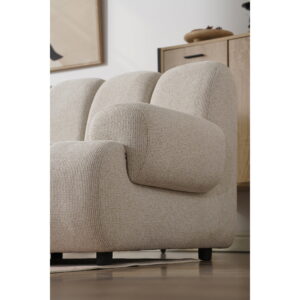 Taza 3,5 personers modulsofa m/puf, sand, venstrevendt, HN1422 - Billede 6