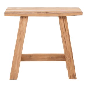 Alternative view of Barcelona Bænk, teak, natur, 50x25x45 cm