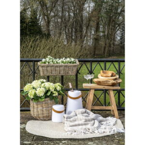 Barcelona Bænk, teak, natur, 50x25x45 cm - Billede 8