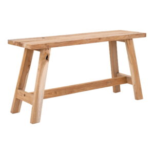 Barcelona Bænk, teak, natur, 90x25x45 cm