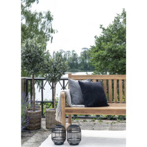 Cabo Bænk, teak, natur, 150x62x92 cm - Billede 6