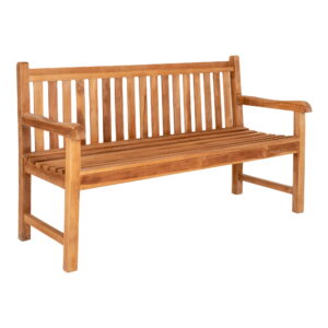 Cabo Bænk, teak, natur, 150x62x92 cm - Billede 3