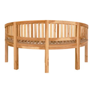 Boca Banan Bænk, teak, natur, 150x60x85 cm - Billede 4