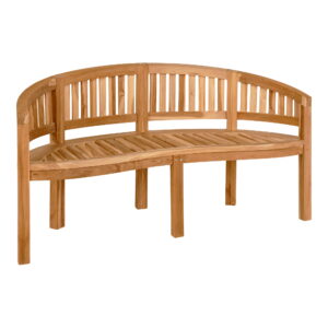 Boca Banan Bænk, teak, natur, 150x60x85 cm