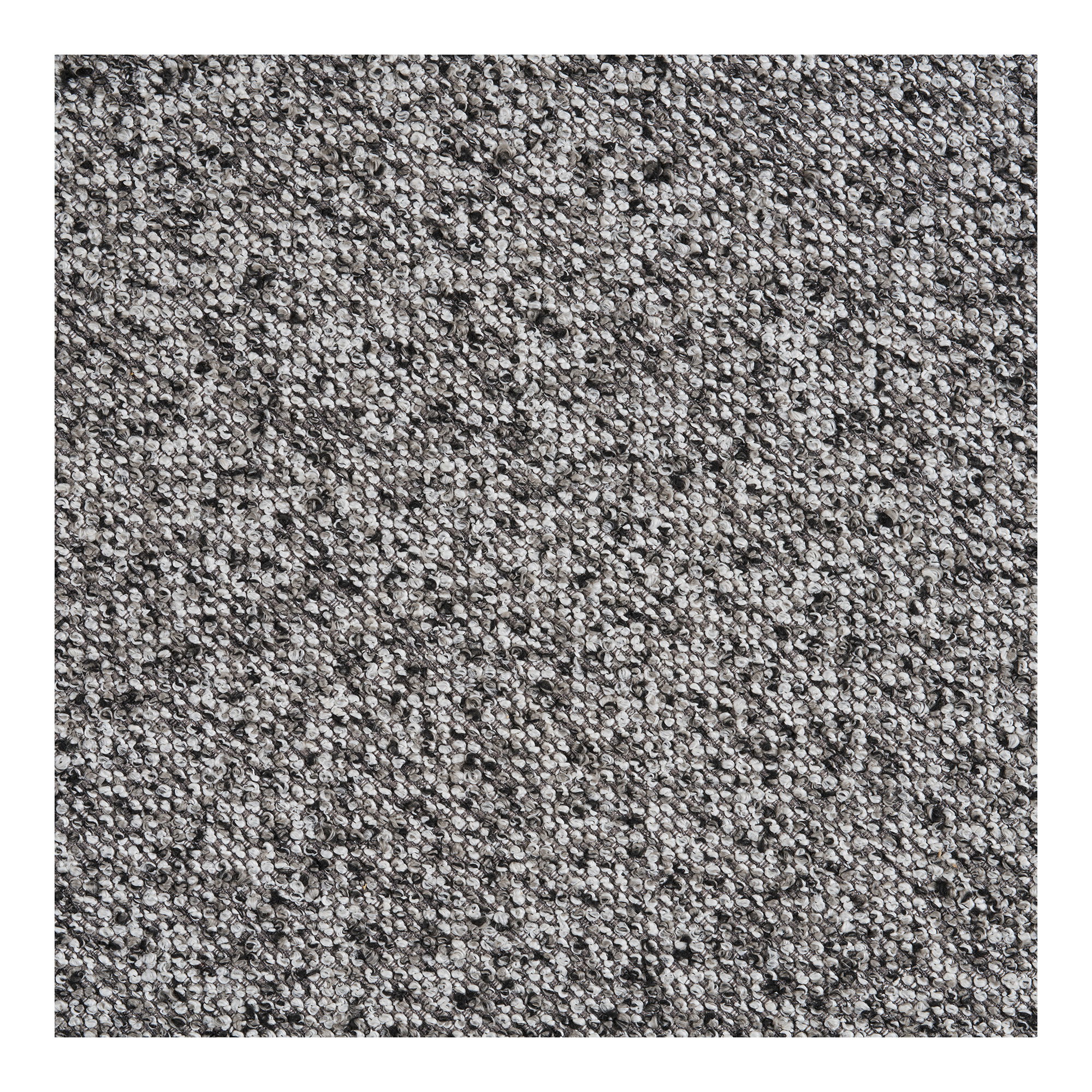 Westport Bænk, bouclé, sort/hvid, 120x45x44 cm, HN1243 - Billede 6