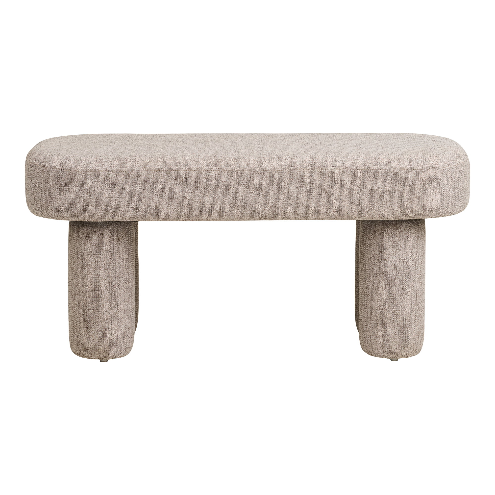 Weston Bænk, sand, 95x36x45 cm, HN1088 - Billede 2