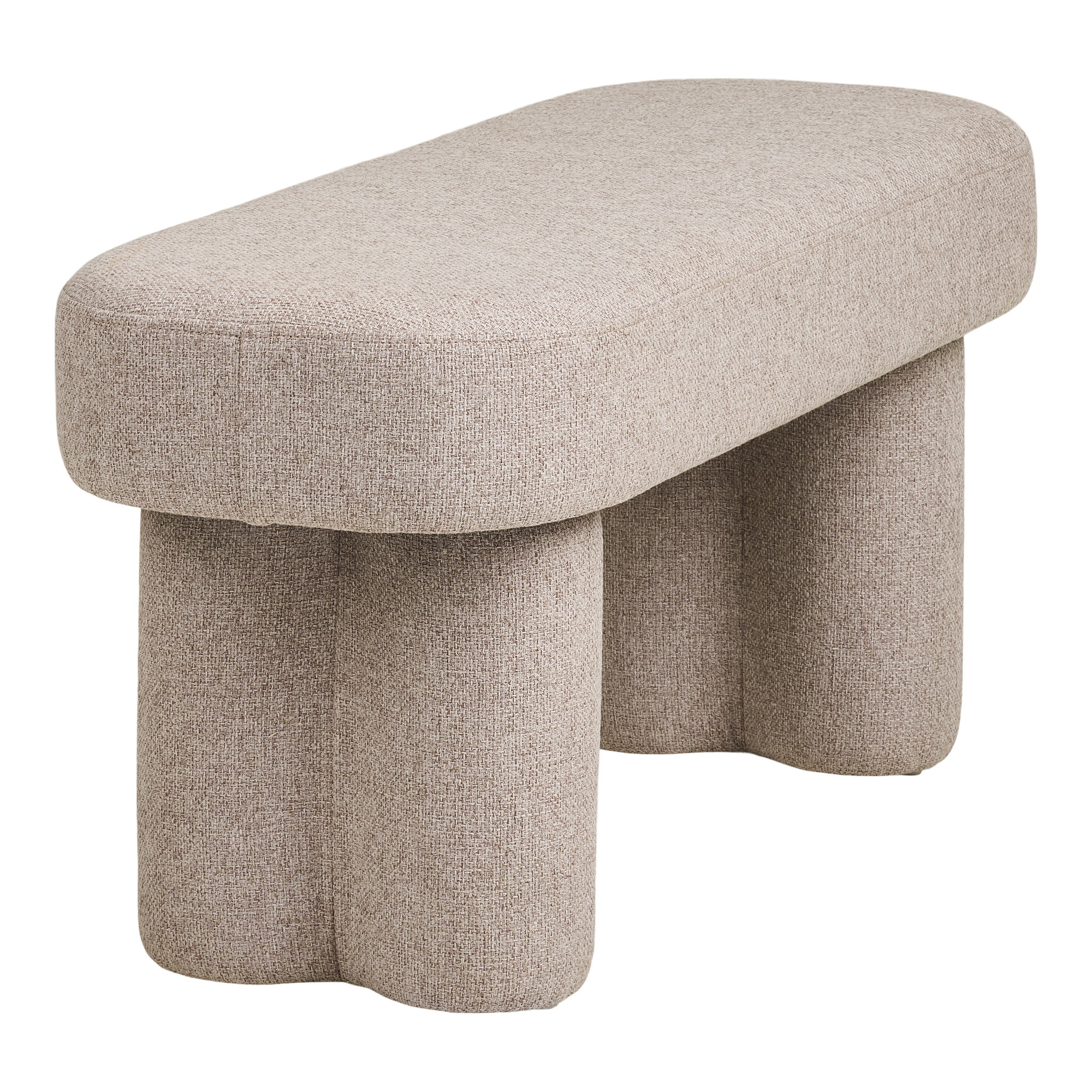 Weston Bænk, sand, 95x36x45 cm, HN1088 - Billede 3