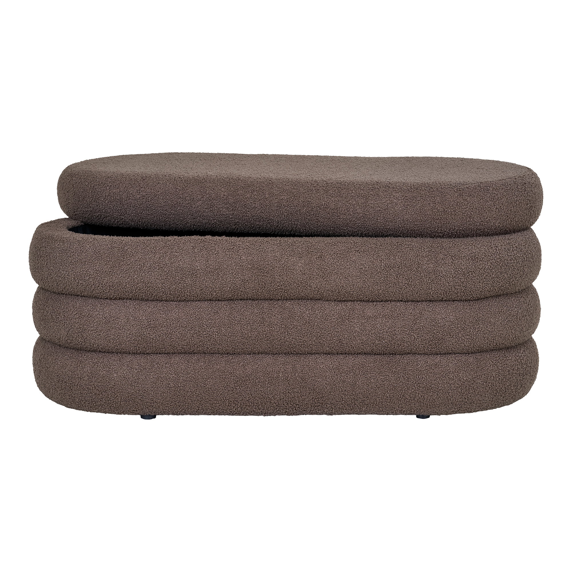Dartford Bænk med opbevaring, teddy, brun, 103x45x44 cm, HN1238 - Billede 2