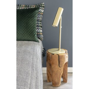 Rose Taburet, teak, natur, 3 ben, ø26x40 cm - Billede 4