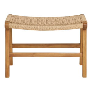 Alternative view of Derby Fodskammel, teak, natur, 60x40x42 cm