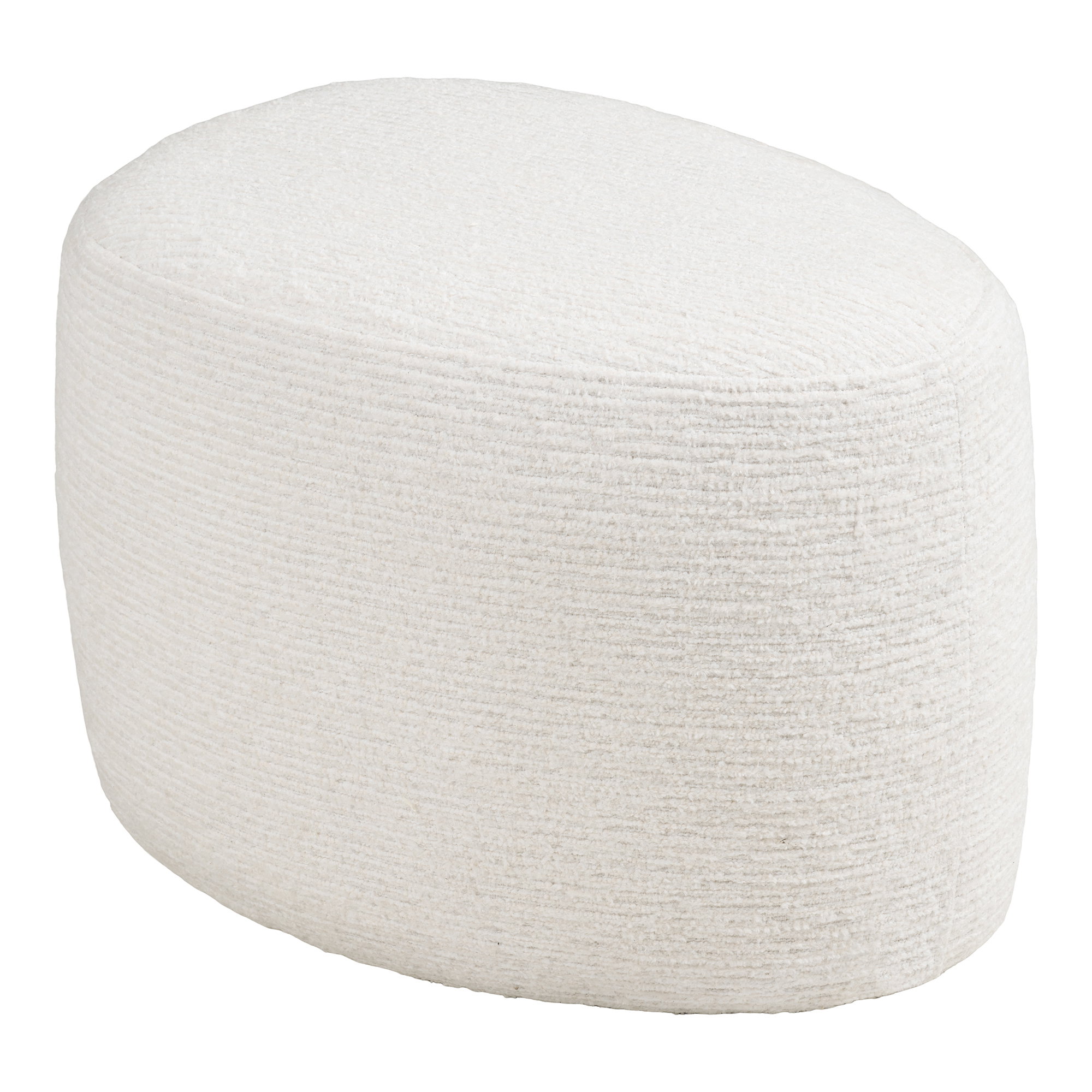 Hilo Puf, off-white, 55x40x39 cm, HN1081 - Billede 2