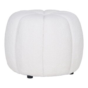 Alternative view of Paisley Puf, off-white, ø48x38 cm, HN1259