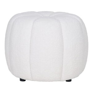Paisley Puf, off-white, ø48x38 cm, HN1259