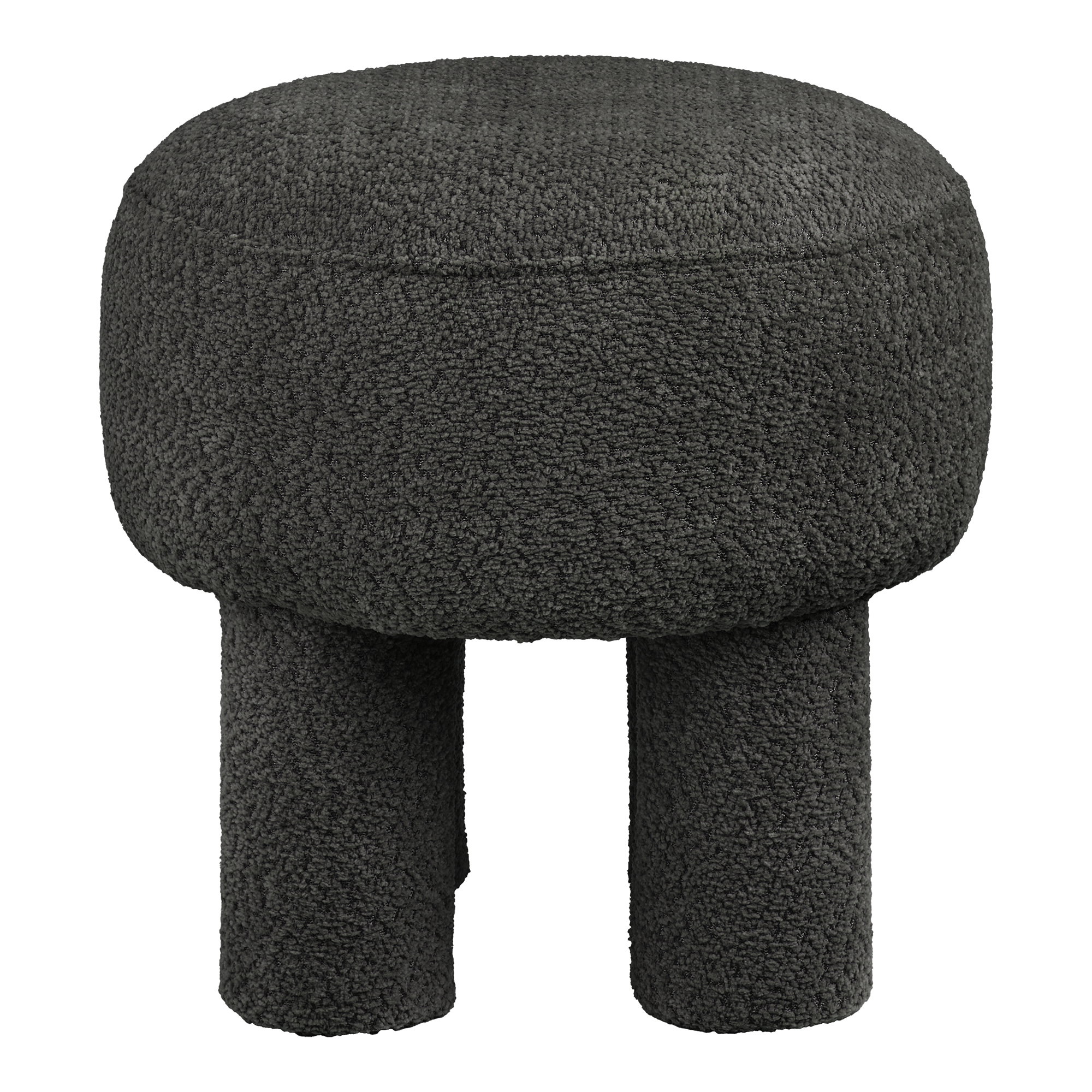 Canberra Puf, koksgrå, ø43x43 cm, HN1312 - Billede 2