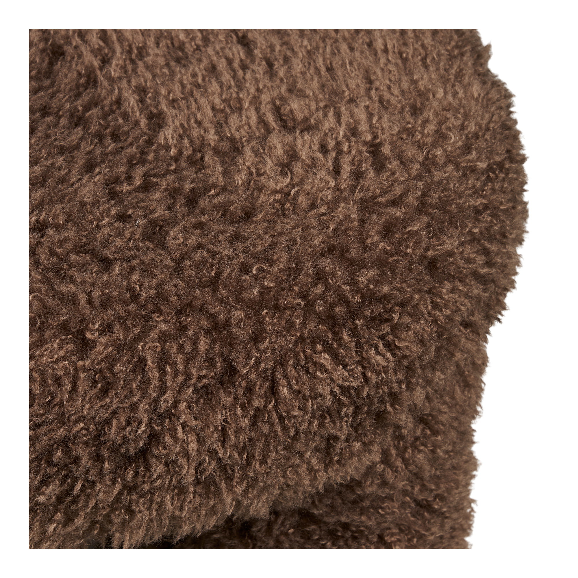 Gisborne Puf, brun, ø42x38 cm, HN1355 - Billede 4