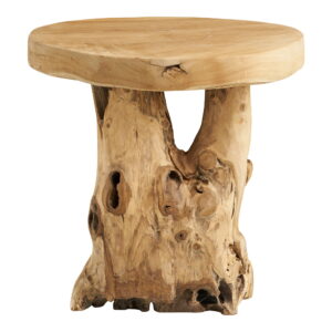 Alternative view of Palena Hjørnebord, teak, natur, ø40x45 cm