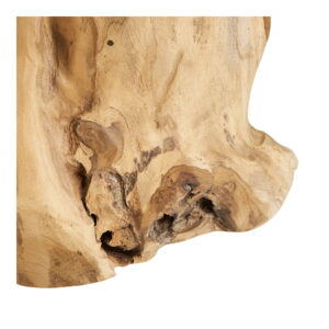 Palena Hjørnebord, teak, natur, ø40x45 cm - Billede 4