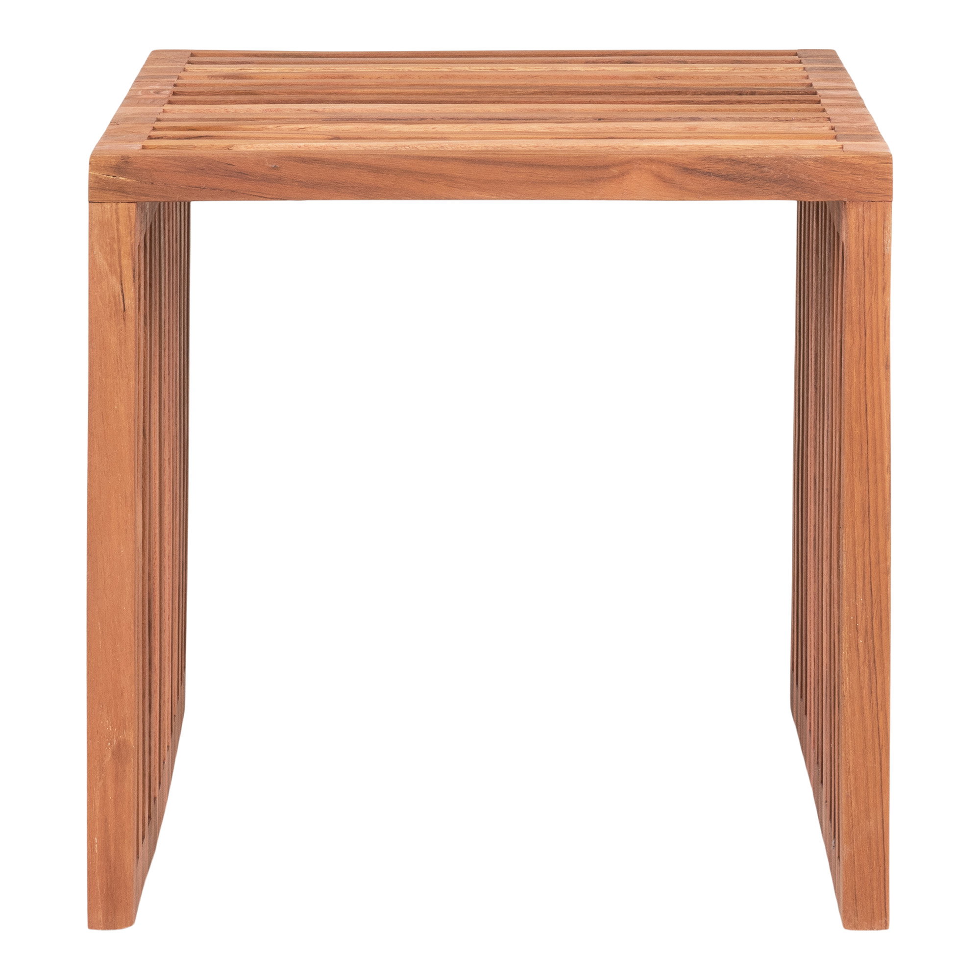 Pego Hjørnebord, teak, natur, 40x40x40 cm - Billede 2