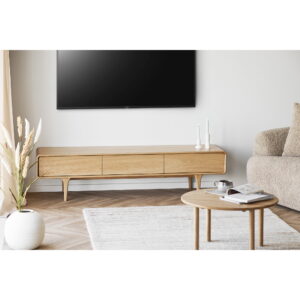 Jena Sofabord, eg, natur, ø70X40 cm - Billede 5