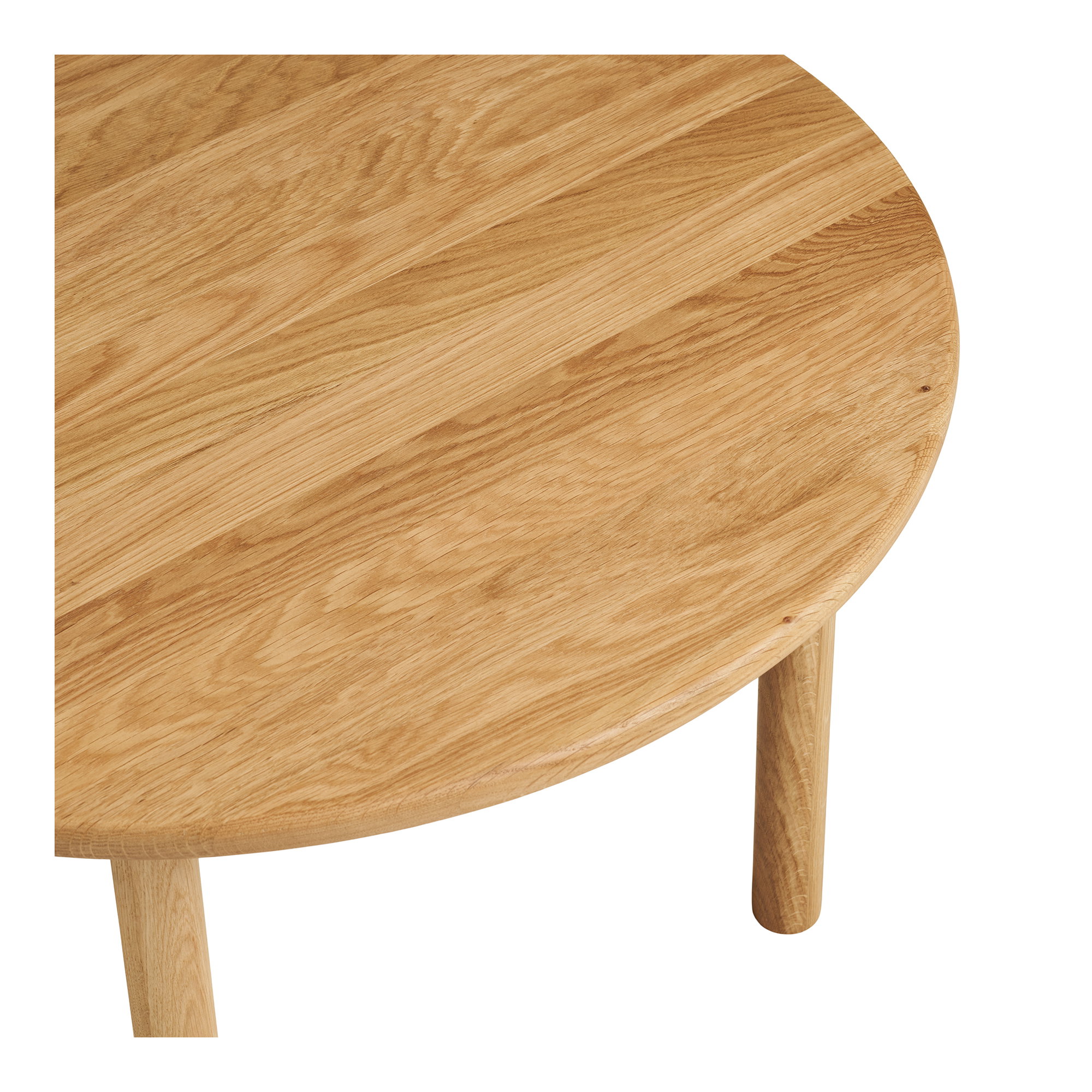 Jena Sofabord, eg, natur, ø70X40 cm - Billede 3