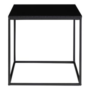 Vita Hjørnebord, sort, sort stel, 45x45x45 cm - Billede 4