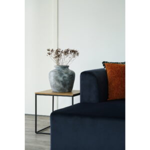Vita Hjørnebord, egetræslook, sort stel, 45x45x45 cm - Billede 10