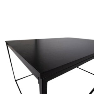 Vita Sofabord, sort, sort stel, 60x90x45 cm - Billede 5
