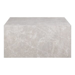 Alternative view of Prague Sofabord, marmor look, beige, 60x80x40 cm