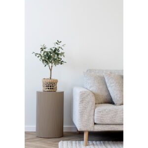 Farense Hjørnebord, mørk sand, ø30x50 cm - Billede 4