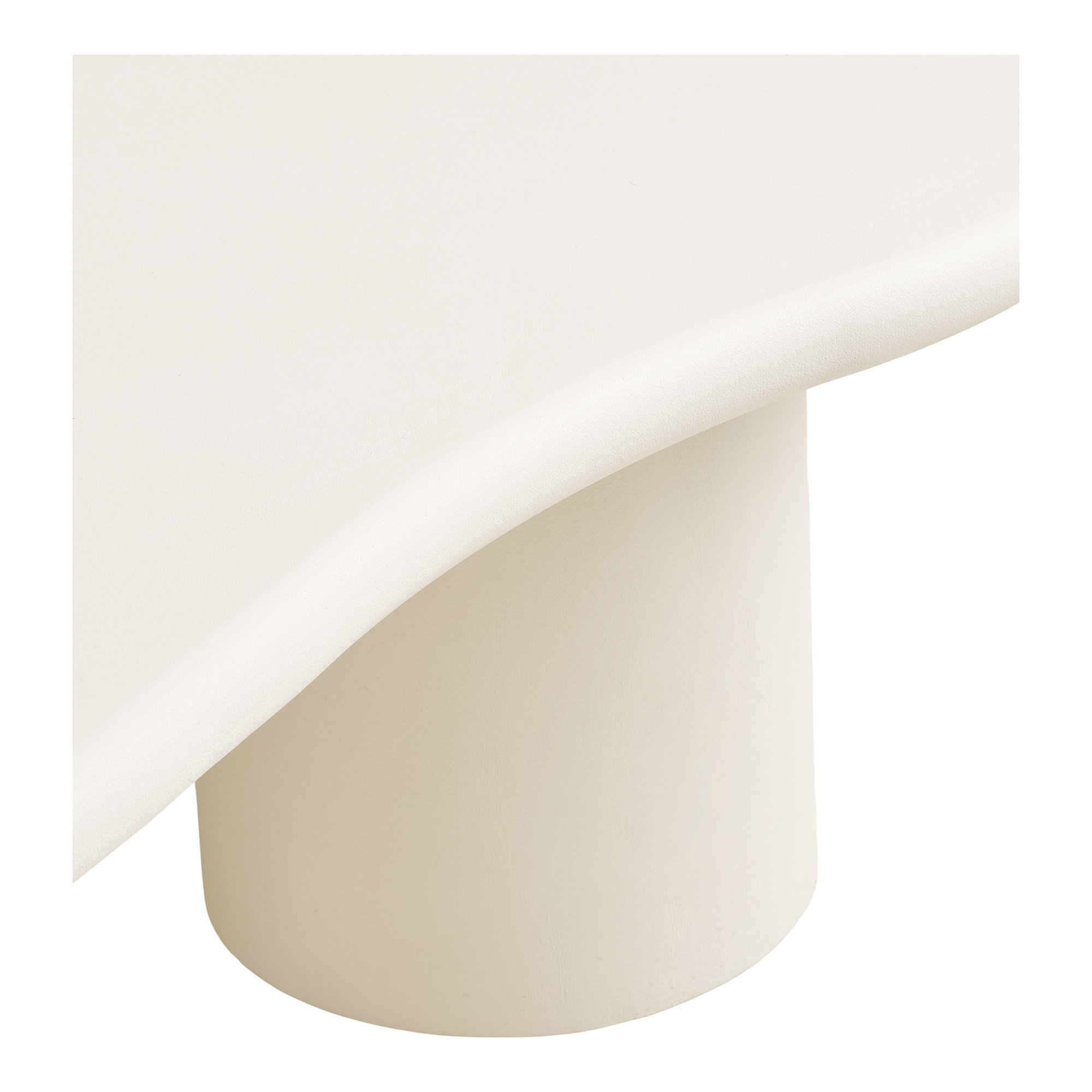 Palmera Sofabord, cement look, off-white, 80x120x35 cm - Billede 3