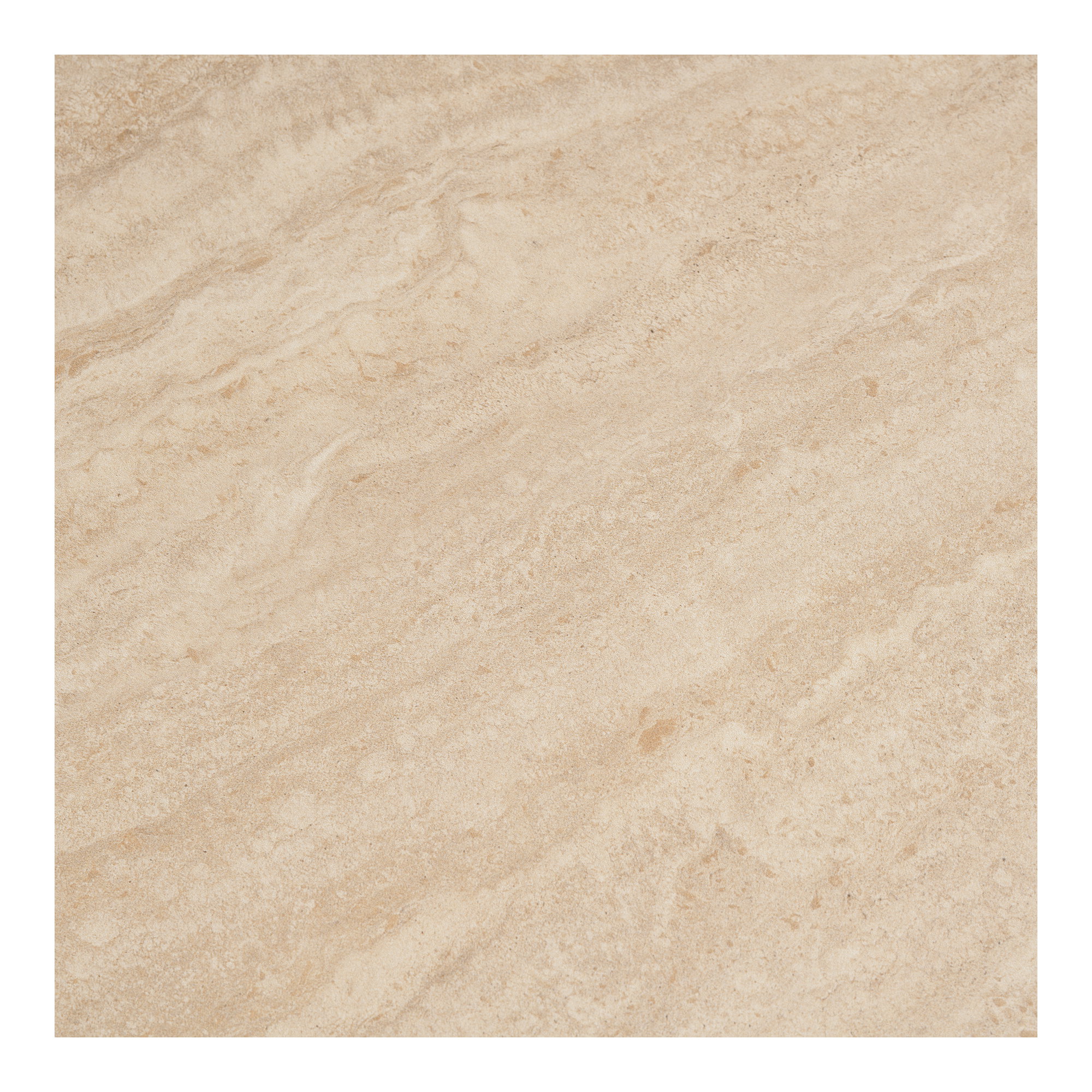 Annecy Sofabord, keramisk bordplade/stål, travertin/sand, ø70x41 cm - Billede 3