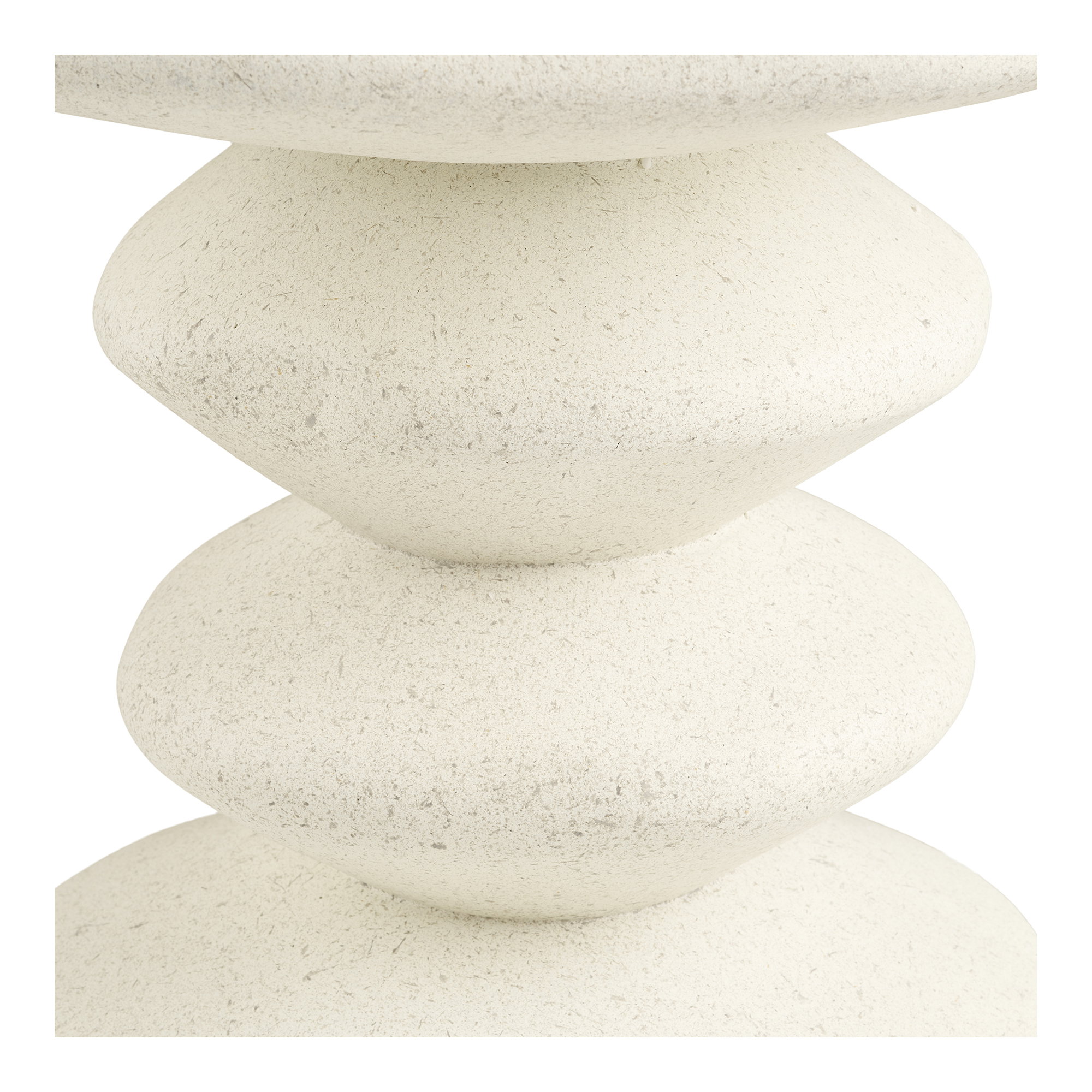Blackburn Hjørnebord, fiberclay, hvid, 43x39x45 cm - Billede 3