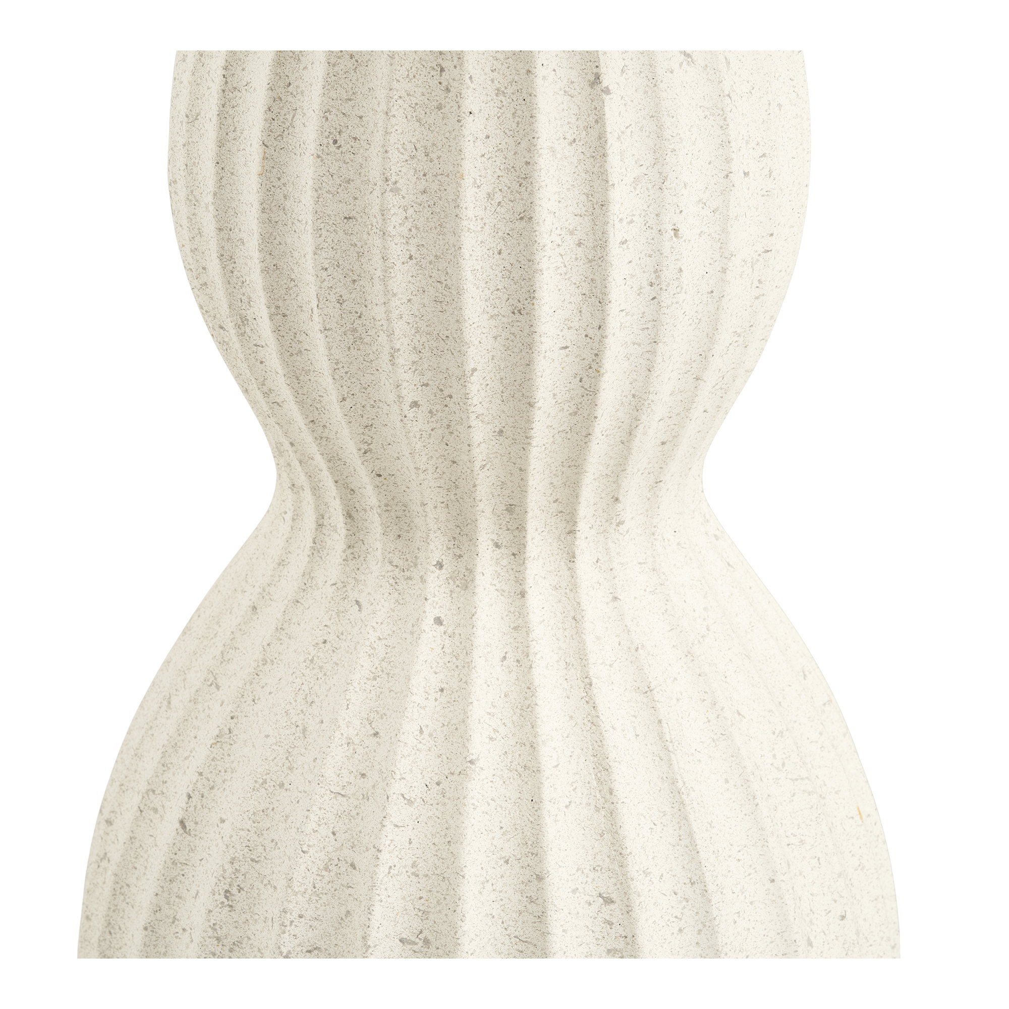 Newtown Hjørnebord, fiberclay, hvid, ø40x55 cm - Billede 3