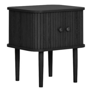 Nikko Hjørnebord, 2 låger, sort, 45x40x50,5 cm - Billede 3