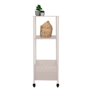 Torres Metalvogn, stål, sand, 3 hylder, 35x35x100 cm - Billede 3