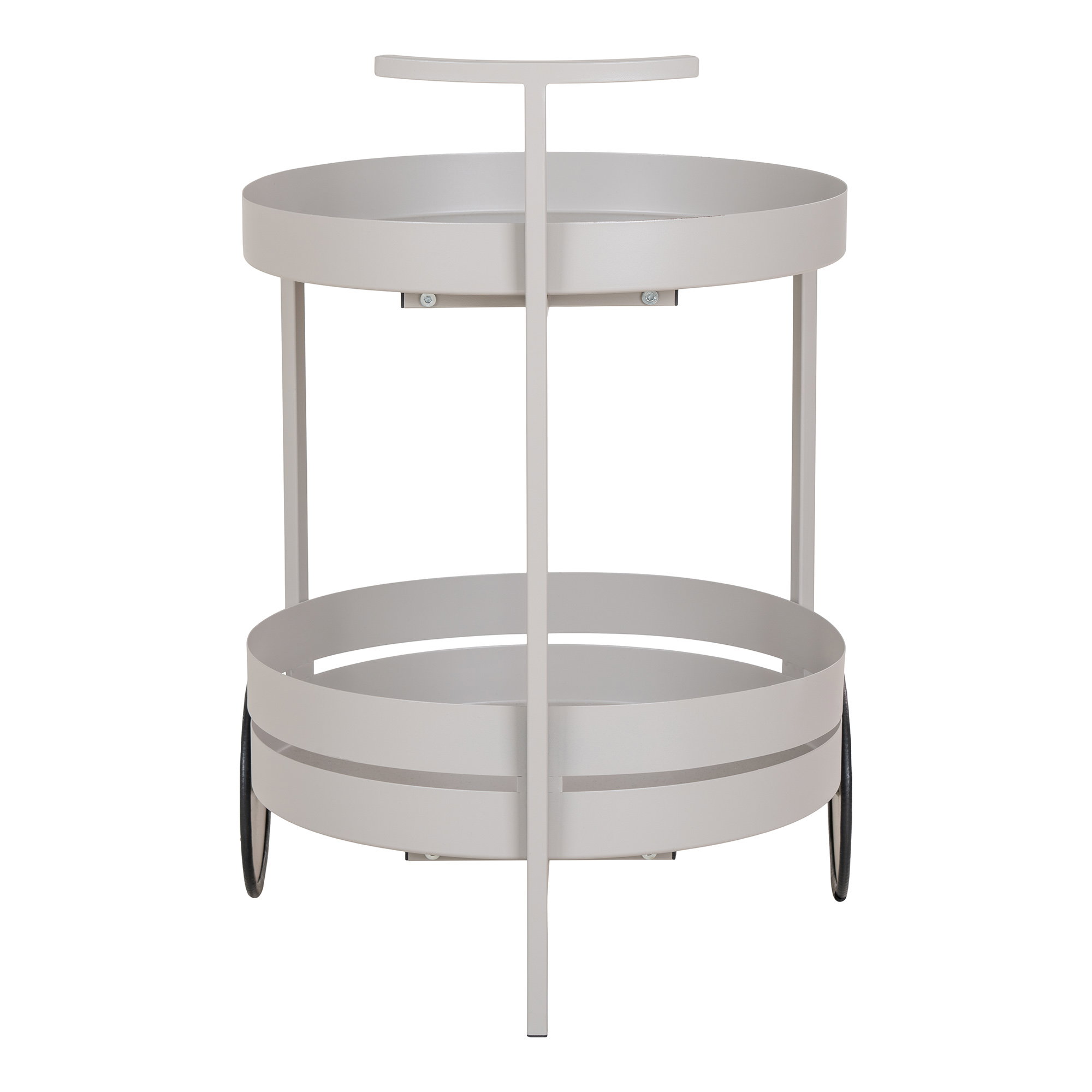 Beja Barvogn, stål, grey, 2 hylder, 40x42x61 cm - Billede 2