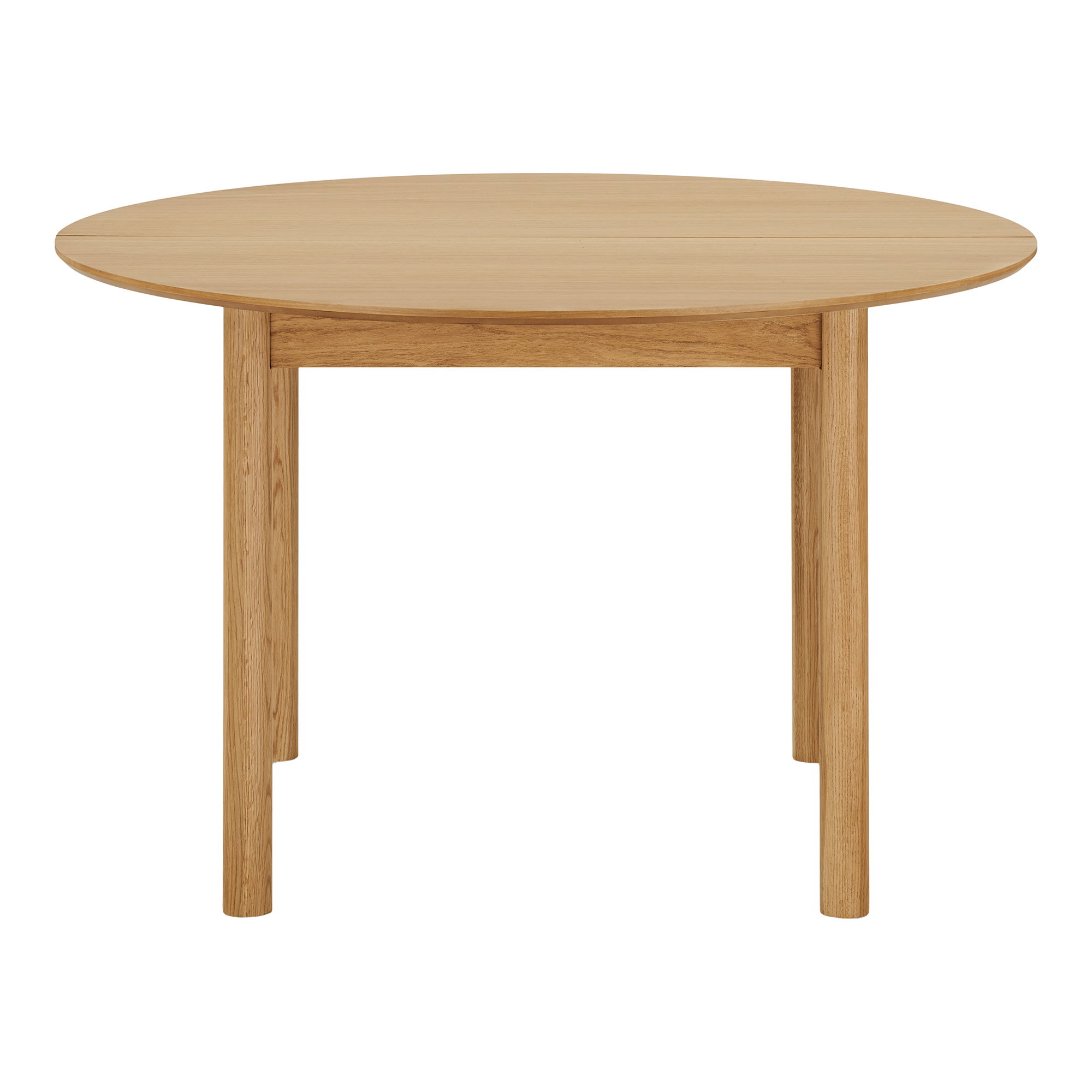 Bundaberg Spisebord, egefiner, natur, inkl. to tillægsplader, ø120x120-170-220x75 cm - Billede 5