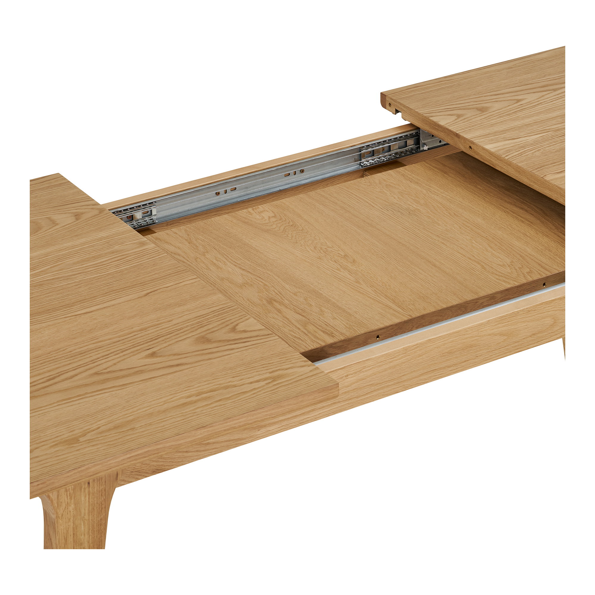 Darwin Spisebord, egefiner, natur, inkl. to tillægsplader, 100x240-290-340x75 cm - Billede 7