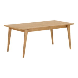 Darwin Spisebord, egefiner, natur, inkl. en tillægsplade, 90x180-230x75 cm - Billede 3