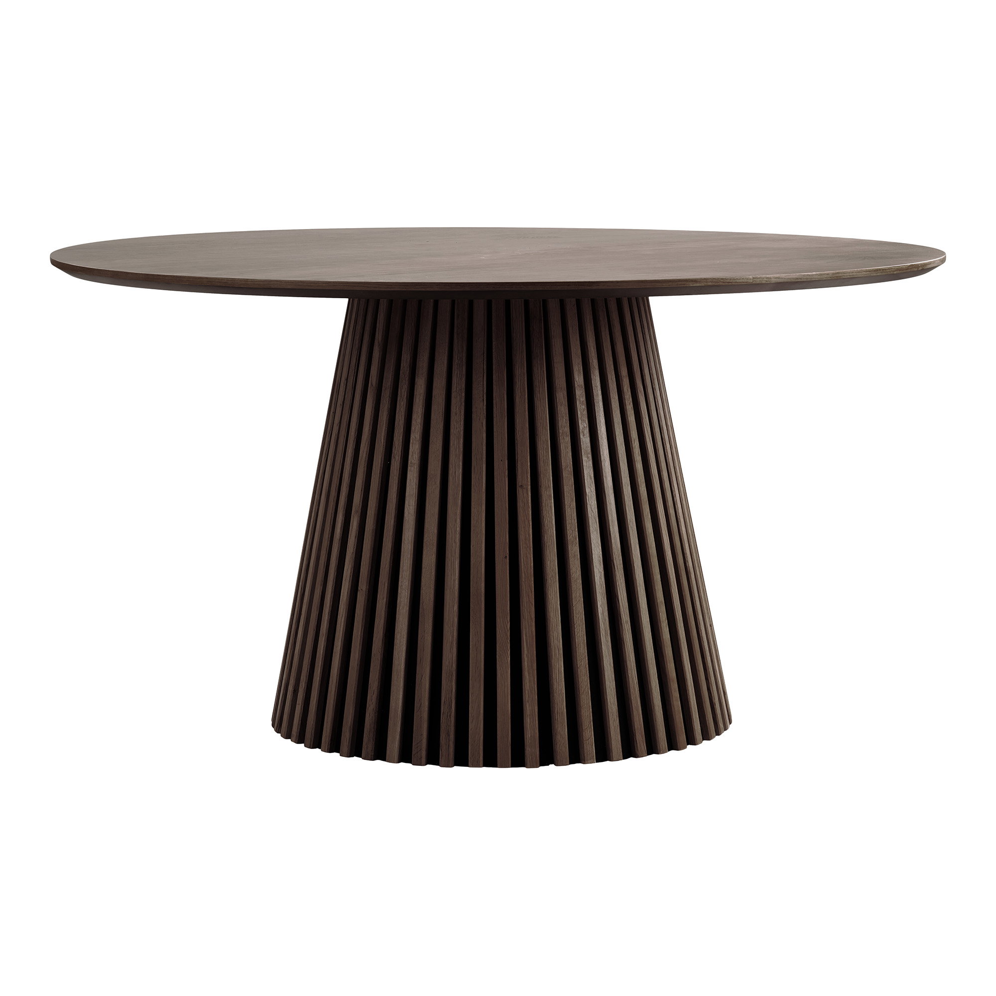Osaka Spisebord, egefiner, smoked, ø140x75 cm - Billede 2