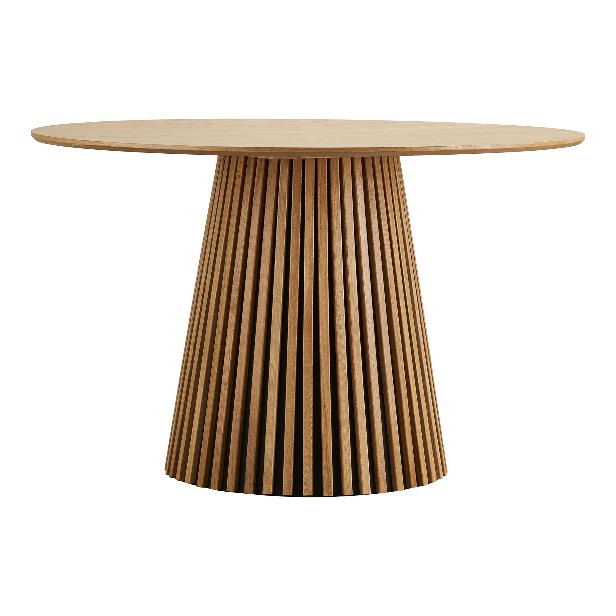 Osaka Spisebord, egefiner, natur, ø120x75 cm - Billede 2