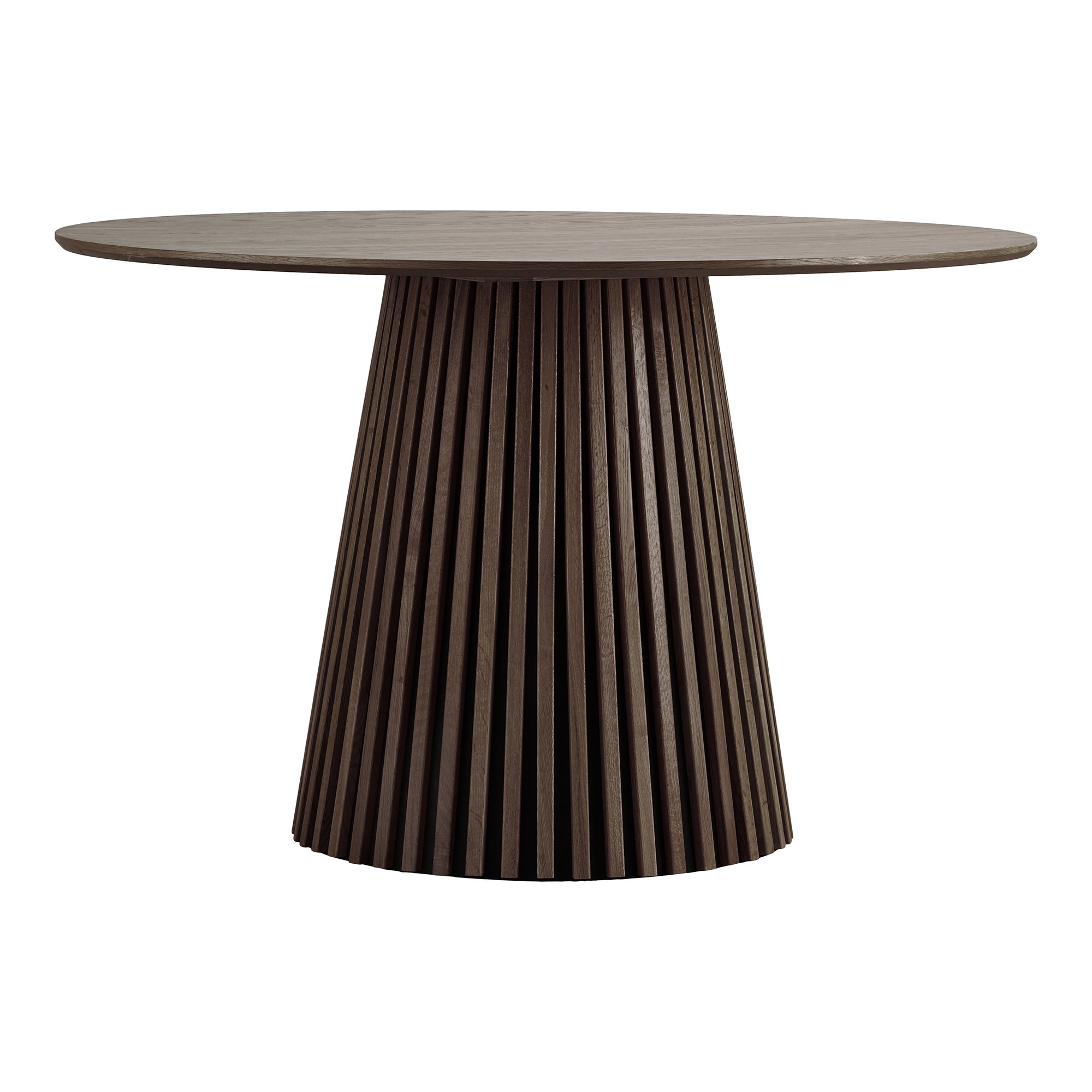 Osaka Spisebord, egefiner, smoked, ø120x75 cm - Billede 2
