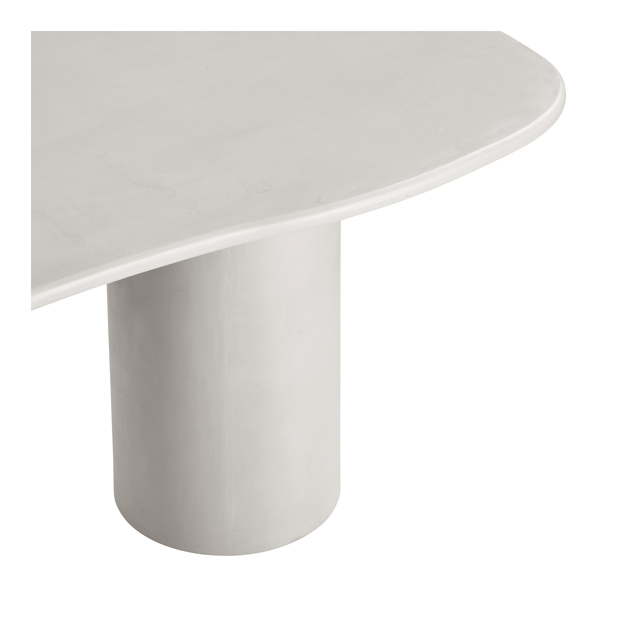 Maranola Spisebord, cement look, beige, 96x240x76 cm - Billede 4