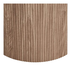 Athens Spisebord, keramik bordplade, hvid/brun, ø120x76 cm - Billede 4